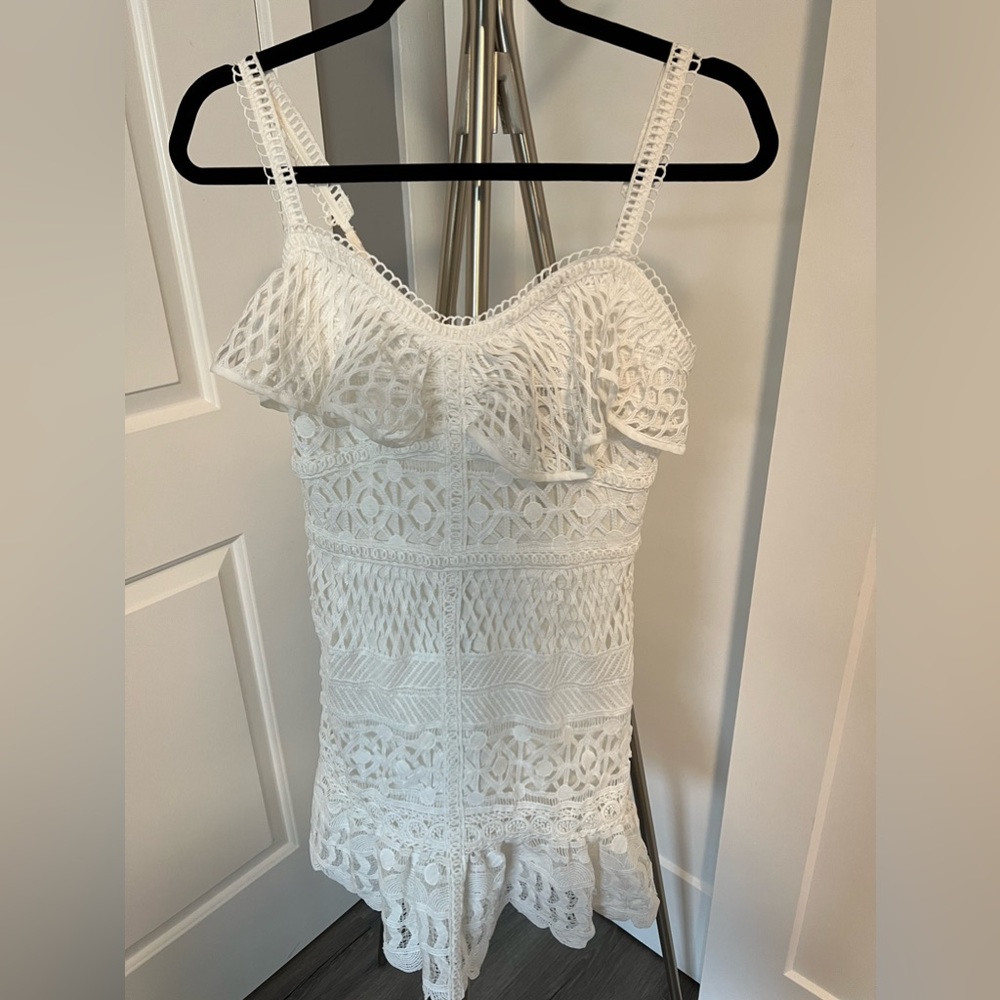 N.W.T J.O.A. white mini dress